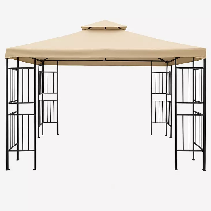 Paviljonki varakatto beige - Paviljongit ja pergolat - 6438168118017 - 1