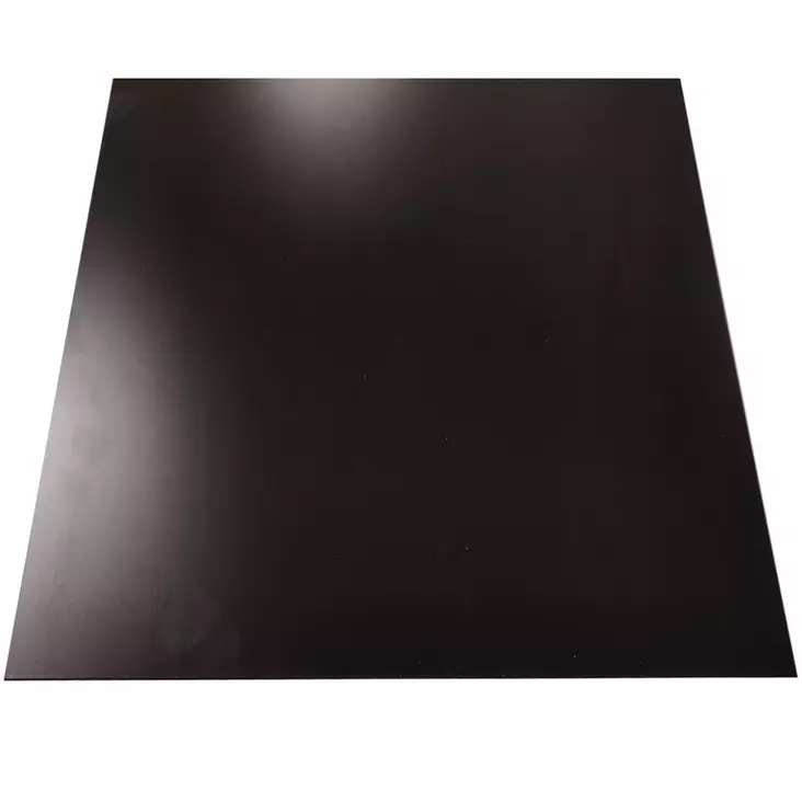 Musta peltilevy 330x1250 mm pinnoitettu pinta - Teräslatat - 6430070620657 - 1