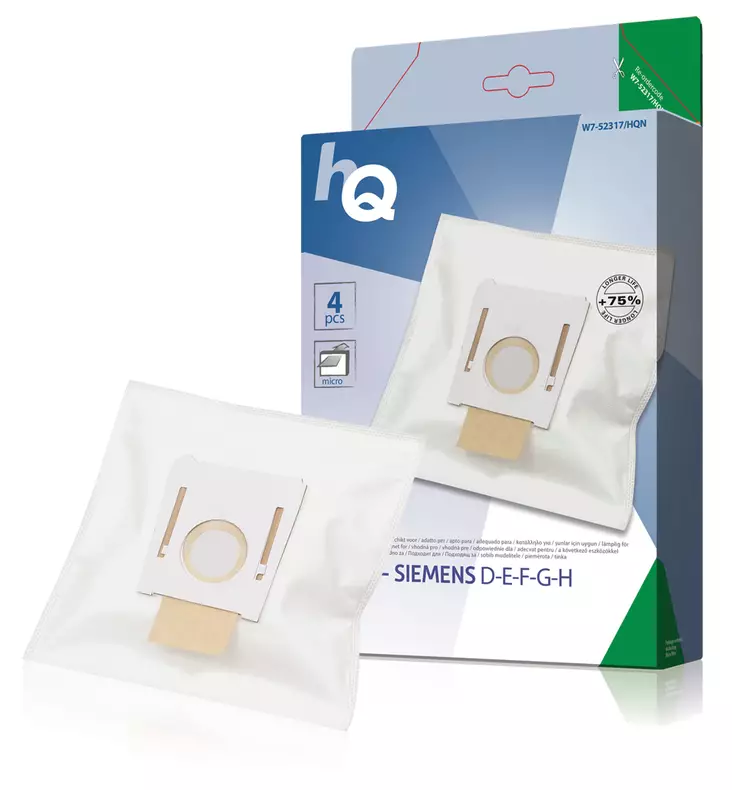 Pölypussi Bosch/Siemens D - E - F - G- H - Pölypussit - 5412810285587 - 1
