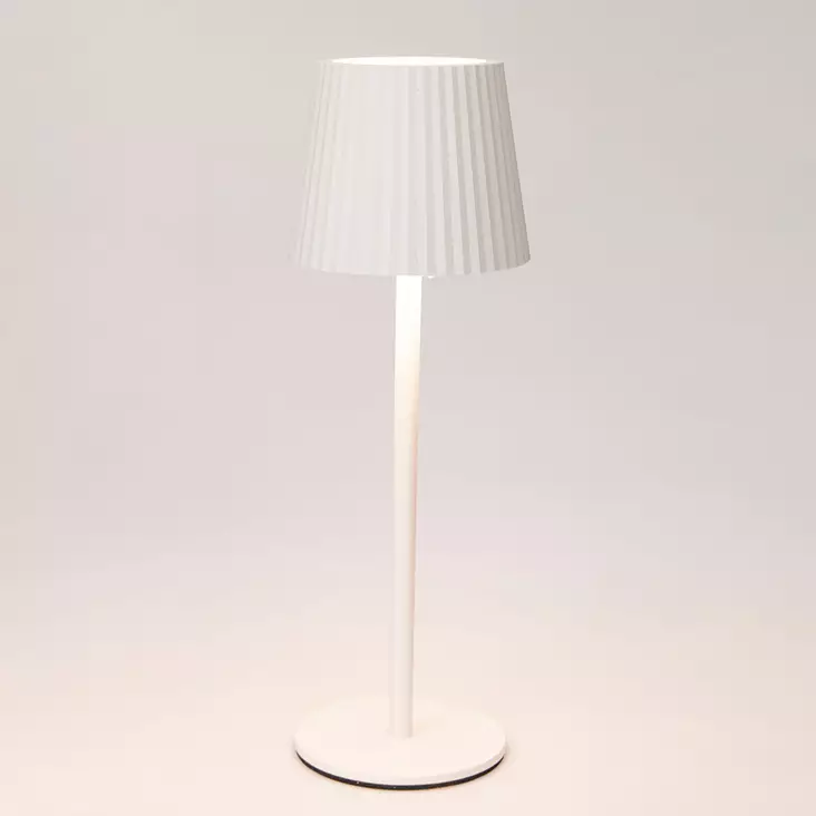 Valkoinen pöytälamppu usb - Pöytävalaisimet ja lukuvalot - 8721037583367 - 1