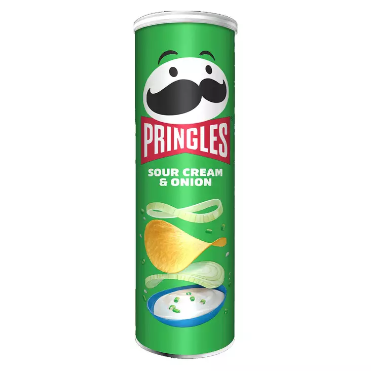 Pringles sour cream onion - Keksit ja naposteltavat - 5053990101597 - 1