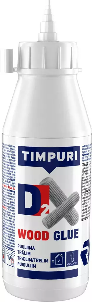 Puuliima D2 Timpuri 200ml - Puuliimat ja polyuretaaniliimat - 6418091030457 - 1
