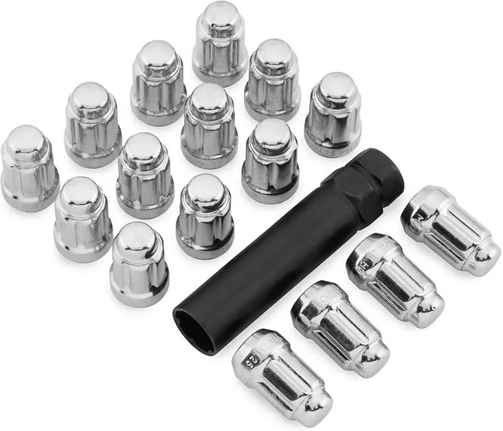 Pyöränmutterisarja ITP 12x1.25mm 60° 16kpl - Mönkijän vanteen mutterit, pultit ja lisäosat - 6438471333077 - 2