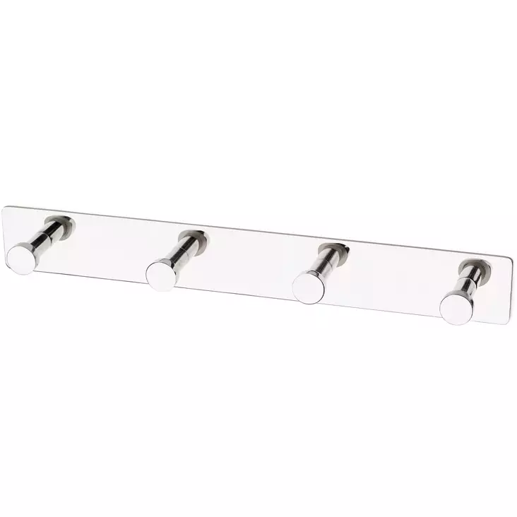 Naulakko 4 osainen kromi - Vaatekoukut - 7317900178627 - 1