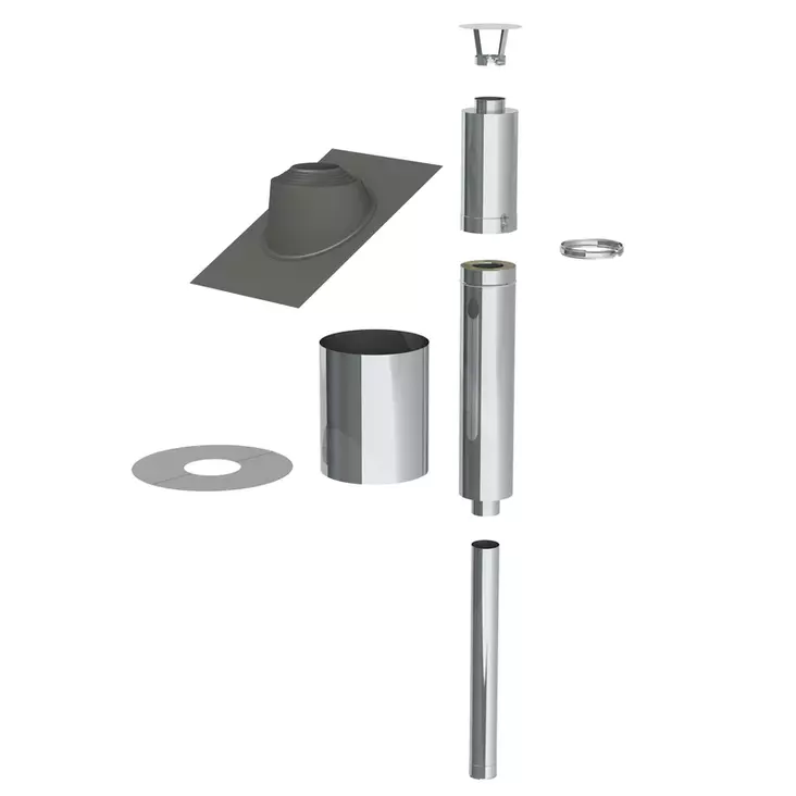 savupiippu puukiukaalle - Piipputarvikkeet ja vedonparantajat - 5900856909227 - 1