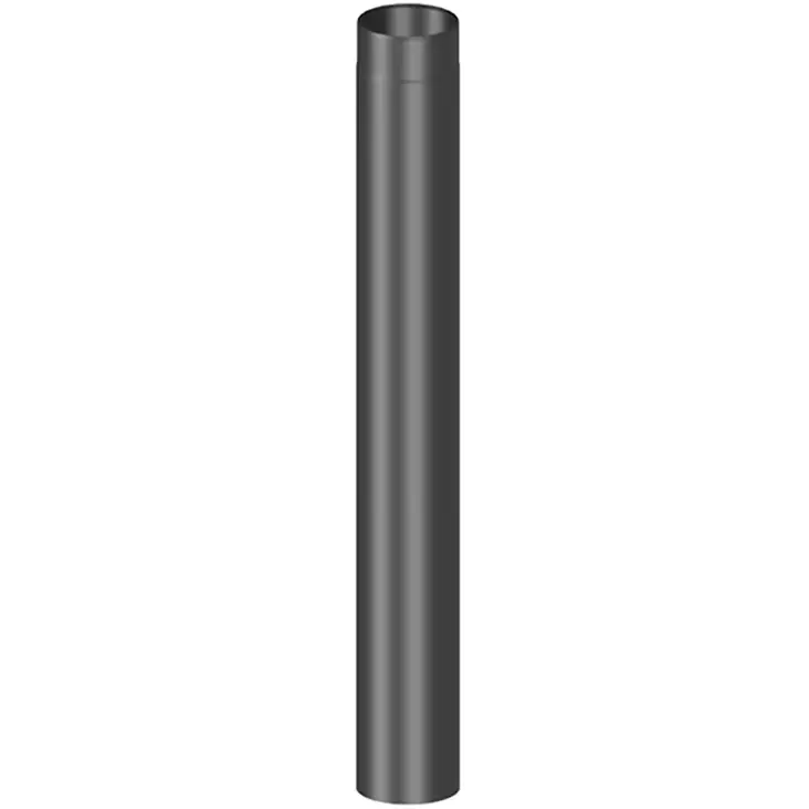 Jeremias yhdysputki 115 mm musta - Piipputarvikkeet ja vedonparantajat - 5900856644357 - 1