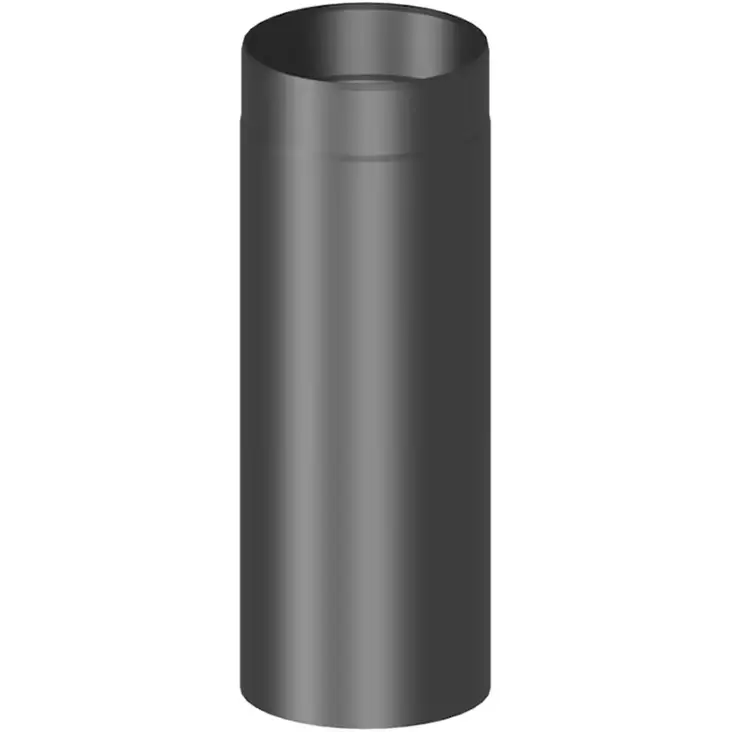Jeremias yhdysputki 115 mm musta 500 mm - Piipputarvikkeet ja vedonparantajat - 5900856644487 - 1