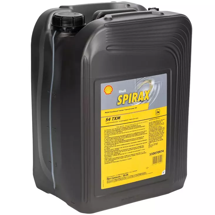 Shell spirax s4 txm öljykanisteri 20l vaihteisto ja hydrauliöljy - Auton muut öljyt ja lisäaineet - 5011987134447 - 1
