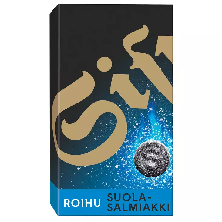 Sisu roihu suolasalmiakki pastilli 70 g - Pastillit ja purukumit - 6420256015087 - 1