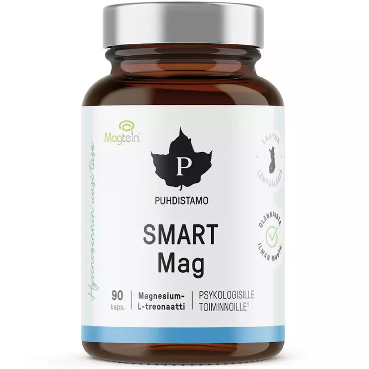 Puhdistamo smart mag magnesim l treonaatti psykologisille toiminnoille - Vitamiinit ja jauheet - 6430028420087 - 1