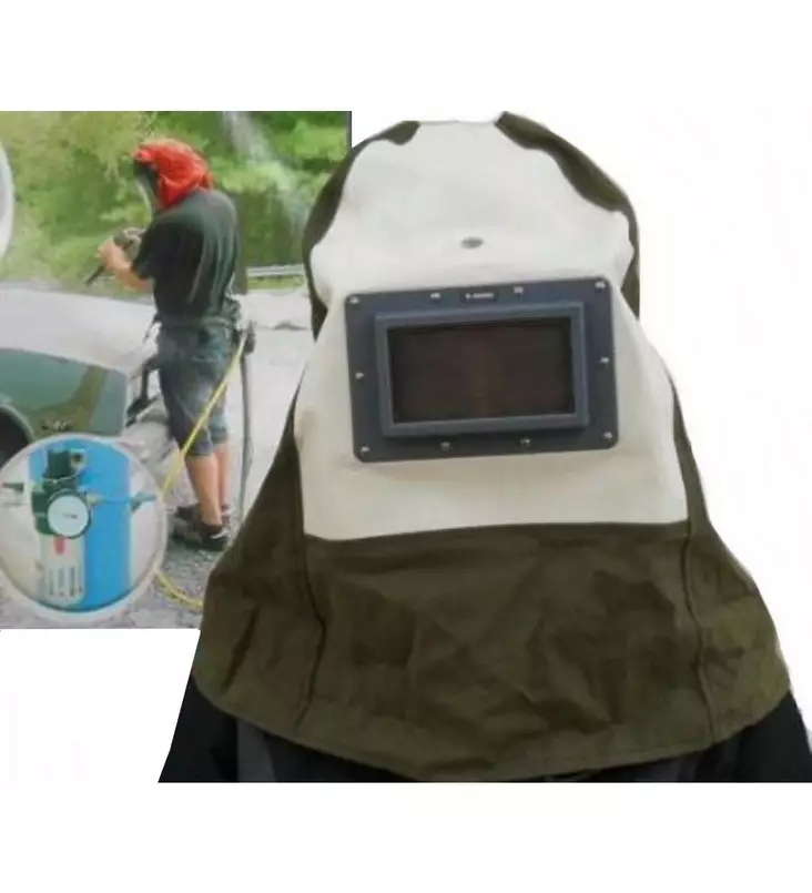 hiekkapuhallusmaski - Suojakypärät ja suojavisiirit - 6438014127507 - 2