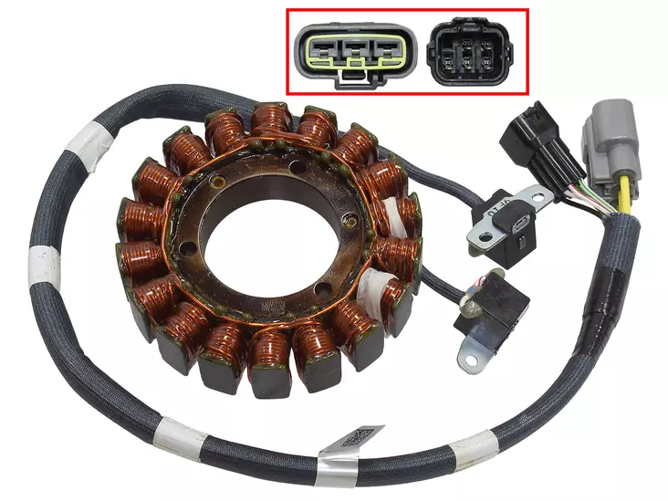 Staattori Polaris Sno-X - Moottorikelkan staattorit - 6438235202427 - 2