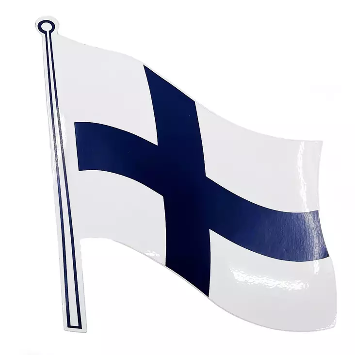 Tarra suomen lippu 2 kpl - Caravan sisustustarvikkeet - 7330446001167 - 1