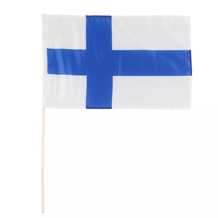 suomenlippu tikulla - Liput ja lipputankotarvikkeet - 6410410149437 - 2