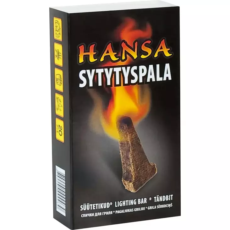 Hansa raapaistava sytytyspala - Kaasusytyttimet ja tulitikut - 4740302703167 - 1