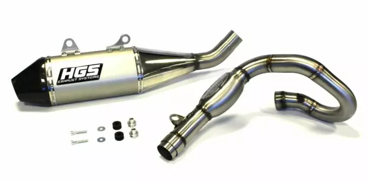 Täysputkisto 4T KTM450SX-F 19-22 HGS - Motocrossin ja enduron pakoputket - 6438471317077 - 2