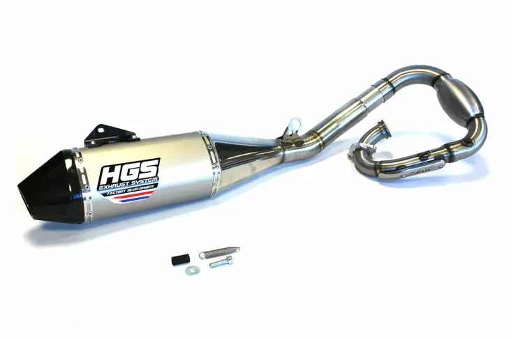 Täysputkisto 4T YZ450F 23-.. HGS Carbon - Motocrossin ja enduron pakoputket - 6438471317107 - 2