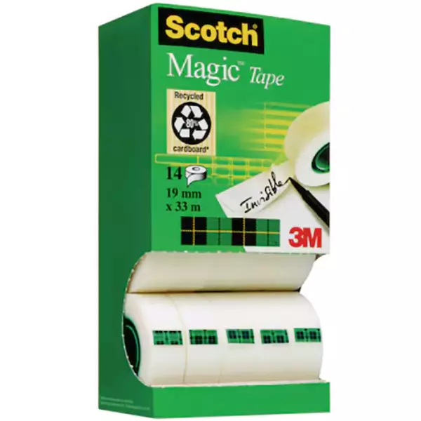 Scotch magic mattapintainen teippi tukkupakkauksessa - Teipit ja liimat - 4046719071377 - 1
