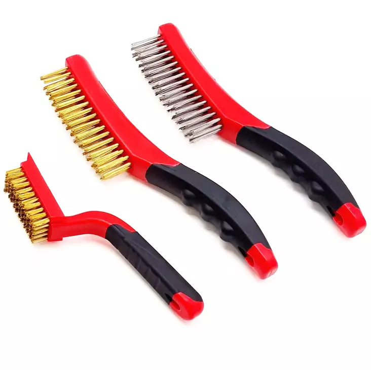 Teräsharjasetti  - Puhdistusharjat ja teräsharjat - 6430074693787 - 1