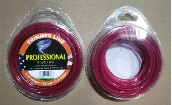 Trimmerisiima pyöreä 1,65mm x 15m - Trimmerin siimat ja siimapäät - 6438235193787 - 2