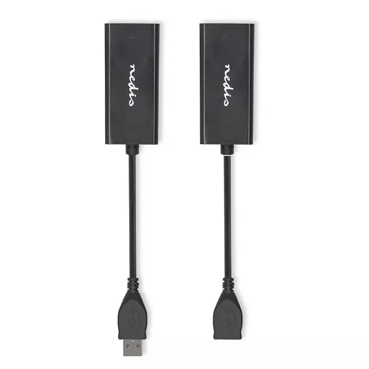 Nedis usb extender taklaa usb liitäntöjen pituusrajoitukset kustannustehokkaasti ja sijoita usb laitteesi haluamaasi paikkaan - Tietokoneen yleiskaapelit - 5412810443277 - 1