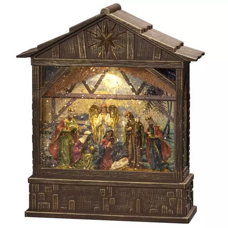 Konstsmide led seimiasetelma 25,5 cm - Pöytävalokoristeet - 7318304274007 - 1