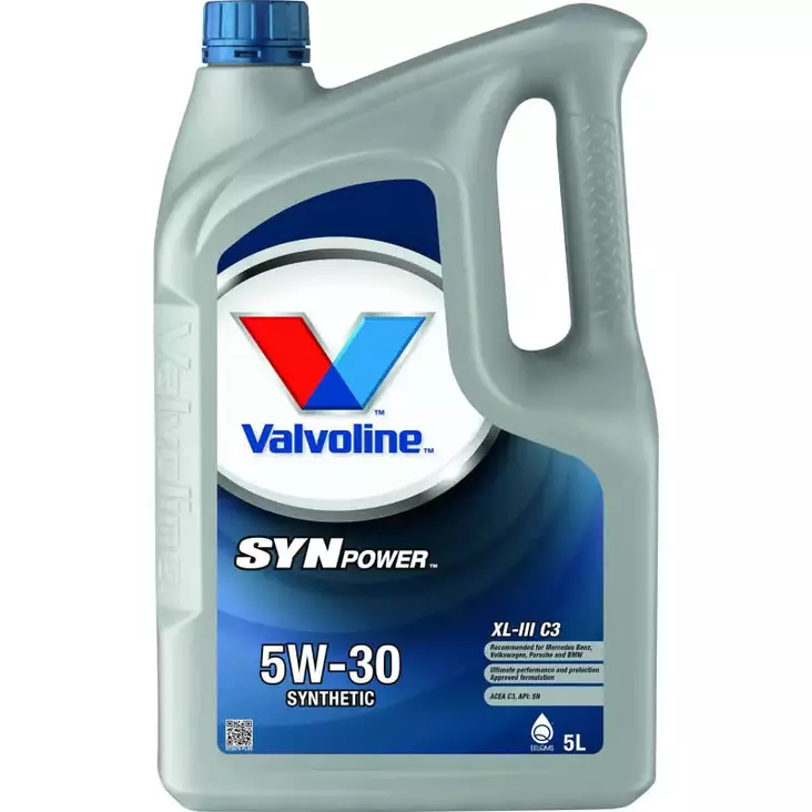 Moottoriöljt valvoline 5 l synpower xl c3 5w 30 - Auton moottoriöljyt - 8710941021867 - 1