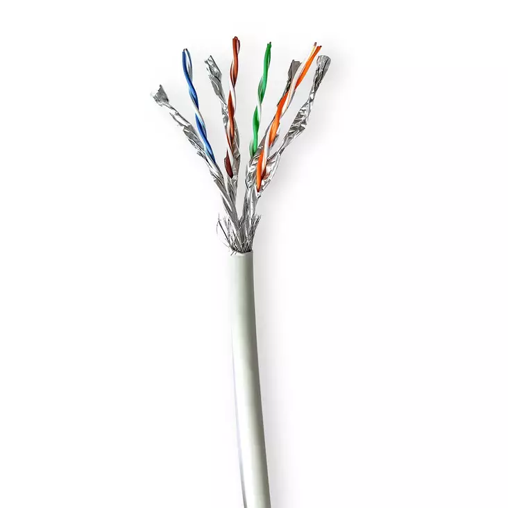 Verkkokaapeli CAT7 10G S/FTP 305m Nedis - Tietokoneen verkkokaapelit - 5412810401987 - 2