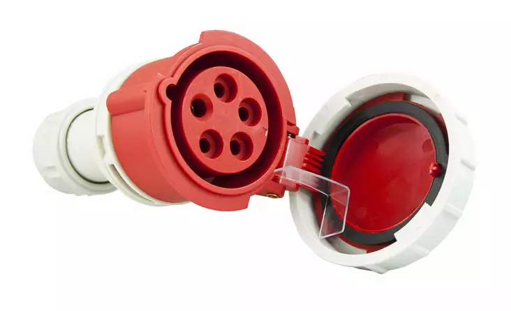 Voimavirta jatkopistorasia 16A - 400V pistorasiat ja pistokkeet - 6438140990877 - 1