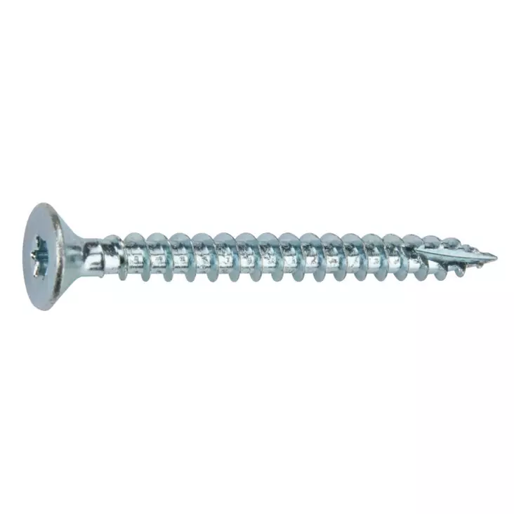 yleisruuvi kirkas 3,5x25mm 100kpl - Ruuvit ja terassiruuvit - 6438168106397 - 1