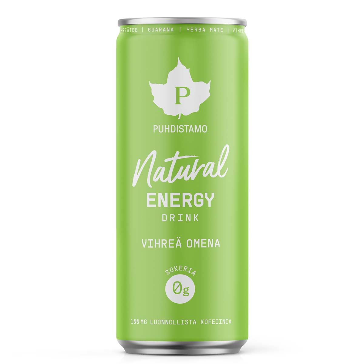 Natural Energy Drink 330ml Omena Puhdistamon luonnollinen energiajuoma