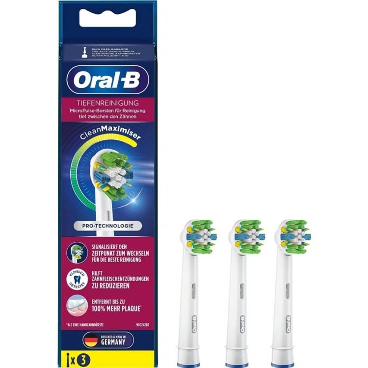 OralB vaihtoharjat 3kpl MicroPulse OralB vaihtoharjat CleanMaximizer