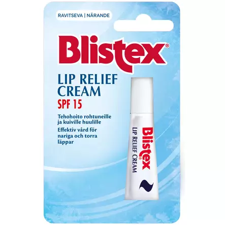 Blistex lip relief cream spf 15 huulivoide - Kosmetiikkatuotteet - 6412203102698 - 1
