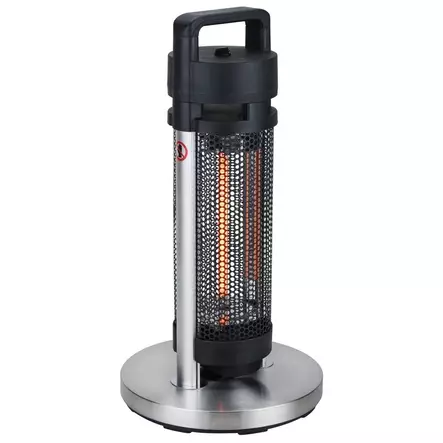 Terassilämmitin 1200w thermal plus black, siirrettävä - Terassilämmittimet - 6418536015018 - 1