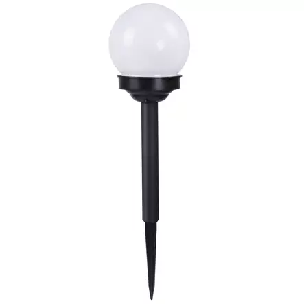 Aurinkokennovalaisin pallo 10cm - Aurinkokennovalaisimet - 6430066030408 - 2