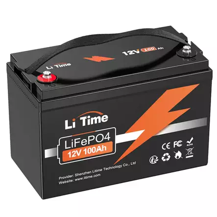 Litime lifepo4 12v 100ah akku - Caravan Aurinkopaneelit - 6438471354508 - 2