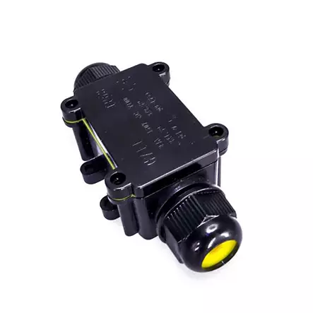 Kaksiosainen ip68 liitantakotelo pg16 lapivienneilla sahkoasennuksiin - Jakorasiat ja kojerasiat - 6438140916228 - 1