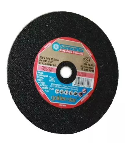 Katkaisulaikka 100x1,0x10mm paineilmakulmahiomakoneeseen - Kulmahiomakonelaikat 115mm - 4103510767008 - 1