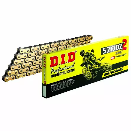 Ketju did 520dz2 gold - Crossin ja mopon ketjut - 4525516386258 - 1