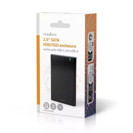 Usb a ja usb c toimiva kiintolevykotelo - Tietokonekomponentit - 5412810414208 - 2