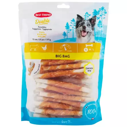 Purutikku best friend kana iso pakkaus - Koiran puruluut, purutikut ja pururullat - 5700551171918 - 1