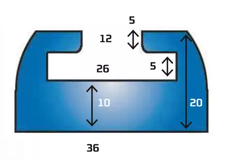 Liukukisko Kimpex 254cm Lynx/Ski-Doo - Moottorikelkan liukukiskot telamatolle - 779422252778 - 2