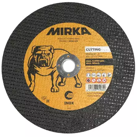 Katkaisulaikka lähikuva, 2mm paksuus ja 22,2mm reikä - Kulmahiomakonelaikat 230mm - 6416868968408 - 1