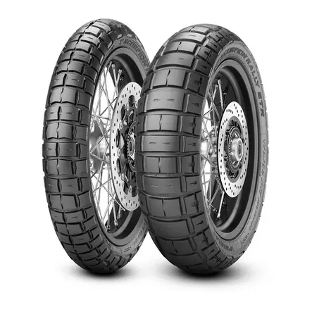 Moottoripyörän rengas 17" Pirelli Scorpion Rally STR 120/70 R17 - Moottoripyörän renkaat 17" - 8019227291988 - 2