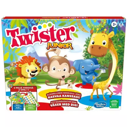 Twister junior plus lautapeli - Pulmapelit ja lautapelit - 5010996138958 - 1