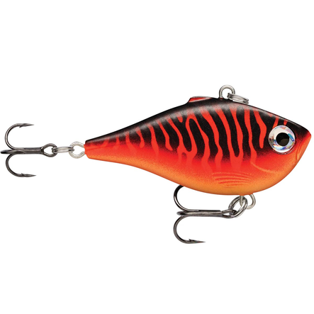 Rapala rippin' rap 5cm matte black red uv - Vaappu-uistimet - 022677366838 - 1