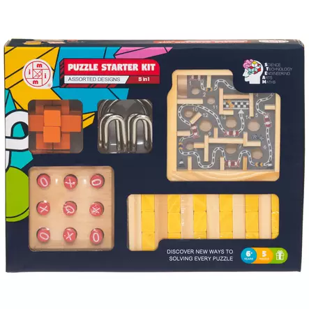 ratkomistehtävät 5kpl pakkaus - Pulmapelit ja lautapelit - 6410416016078 - 2