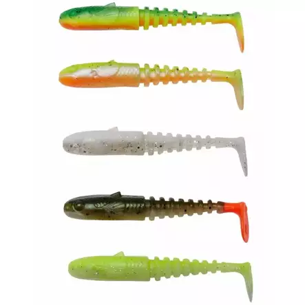 Savage gear gobster shad jigi 9cm 9g 5kpl dw mix - Jigit - 5706301769558 - 1