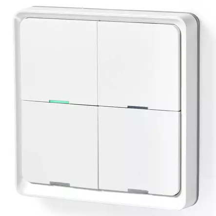 zigbee smarlife seinäkytkin 4-osainen - Sähkökytkimet ja himmentimet - 5412810336838 - 1