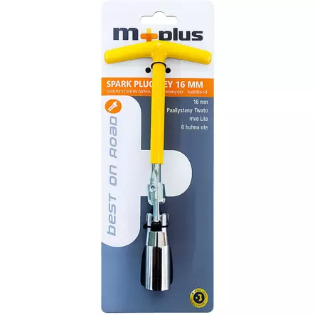 Tulppa avain 16 mm t vääntimellä moottorihuoltoon - Kiintolenkkiavaimet ja räikkälenkit - 6417196774358 - 2